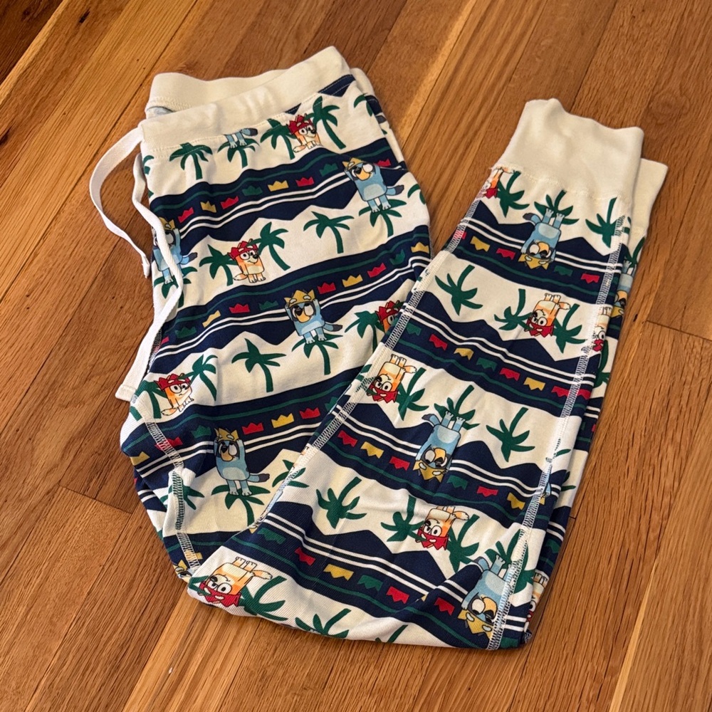 Hanna Andersson Bluey Organic Cotton Pajama Pants
